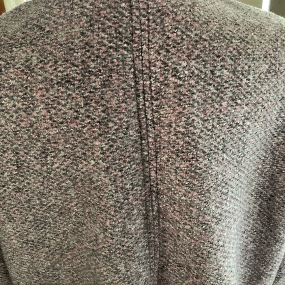 Oodji brand tweed long cardigan pink gray specks. - Picture 7 of 8